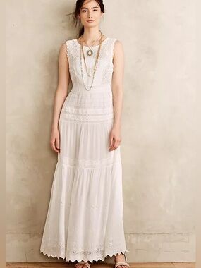 Anthropologie Floreat Annabelle Maxi Dress Women’s 10 spring wedding guest dress